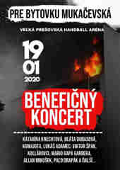 Benefičný koncert pre obyvateľov z Mukačevskej ulice v Prešove