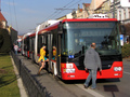 Do skúšobnej prevádzky dnes uviedli štyri nové trolejbusy MHD